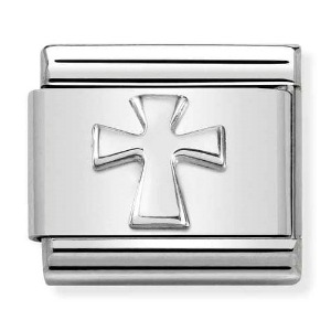 COMPOSABLE Classic SYMBOLS steel and silver 925 (Cross) 330106/02