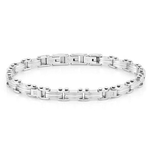 팔찌 STRONG(스트롱) bracelet ed, in steel and diamonds (Steel) 028313/001