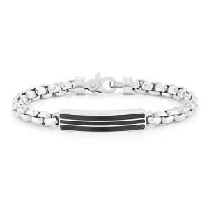 팔찌 STRONG(스트롱) bracelet chain in steel (STRIPED) (MEDIUM) 028320/036