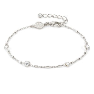 팔찌 BELLA DETAILS (벨라디테일스) bracelet 925 Silver and CZ (Mixed Chain) 146684/034