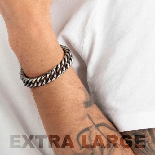 팔찌 B-YOND(비욘드) bracelet in LARGE steel with PVD Finish Vintage (EXTRA LARGE) 028903/038