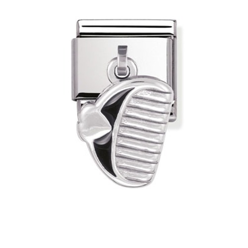 COMPOSABLE Classic CHARMS in stainless steel and sterling silver with enamel (COMB) 031700/18