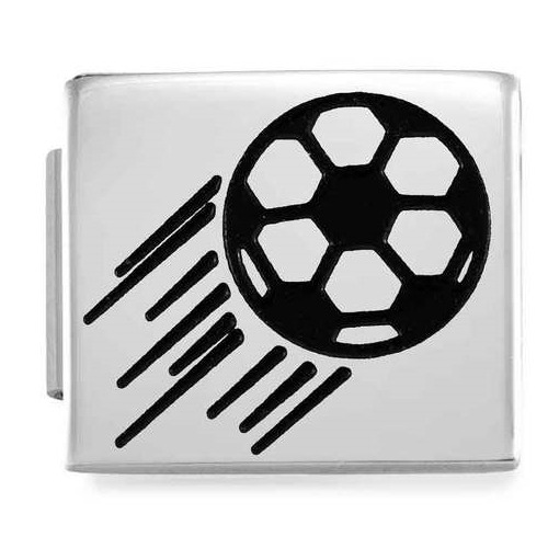 COMPOSABLE GLAM SYMBOLS (IC) in steel (SOCCER BALL) 230109/09
