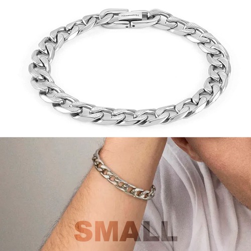 팔찌 B-YOND(비욘드) bracelet in steel with Thick Chain (Small) 028935/035