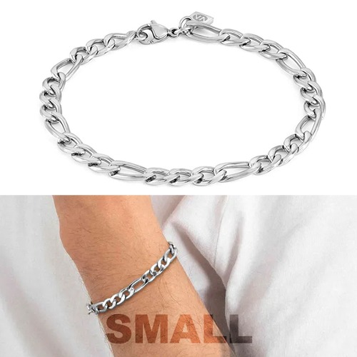 팔찌 B-YOND(비욘드) bracelet in steel with Curb Chain (Small) 028933/035